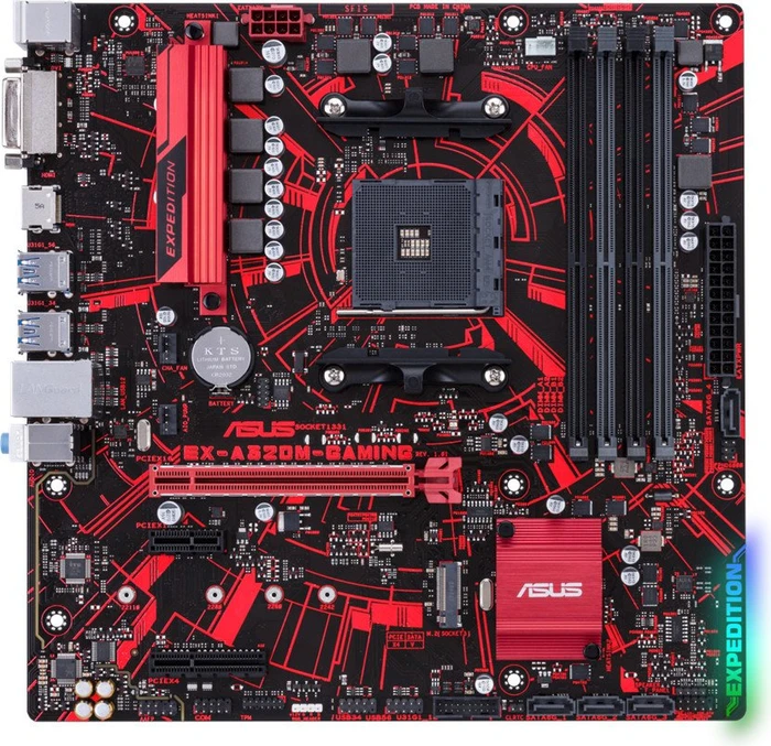 ASUS Expedition EX-A320M-GAMING (AMD AM4)
