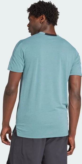 adidas Designed For Training Workout Funktionsshirt kurzarm preloved teal (Herren)