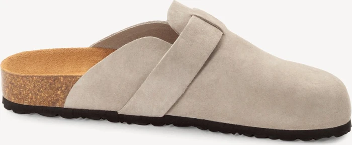 Tamaris Lederpantolette grau (Damen)