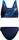 Speedo Medley mit Logo und V-Rücken Bikini-Set navy (Damen) (8A000113004)