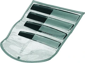 Olivia Garden Carbon+ Ion SC-Kamm-Set schwarz/grün