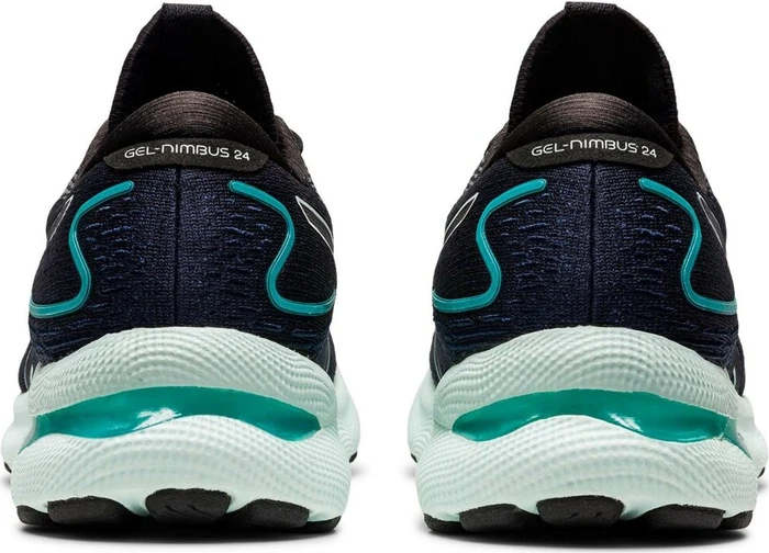 Asics Gel-Nimbus 24 black/soothing sea (Damen)