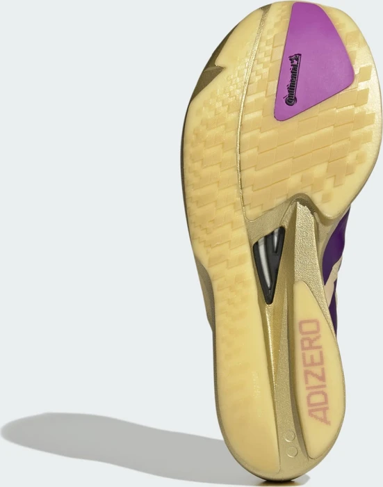 adidas Adizero Takumi Sen 11 sand/rich purple/gold metallic (Herren)