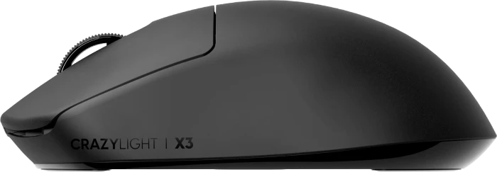 Pulsar Gaming Gears X3 LHD CrazyLight Mini Wireless Jet Black, Linkshänder, USB