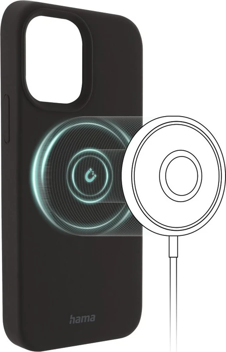 Hama Cover MagCase Finest Feel Pro für Apple iPhone 14 Pro schwarz