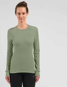 Odlo Active Warm Eco Funktionsshirt langarm matte green (Damen)
