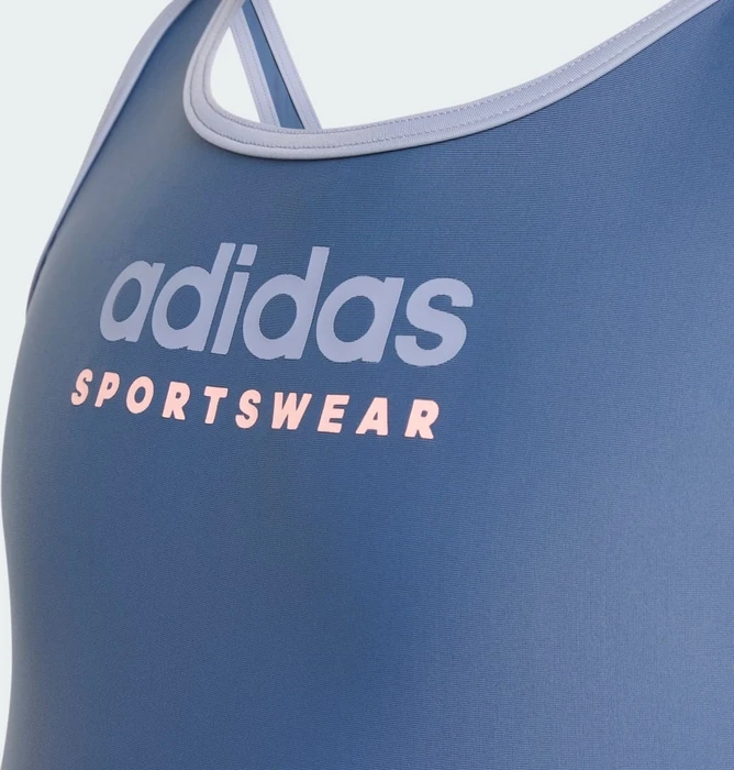 adidas Sportswear U-Back Badeanzug preloved ink/silver violet (Junior)