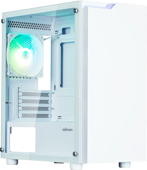 Zalman T4 Plus White, Glasfenster