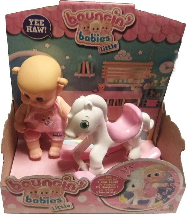 Simba Toys Bouncin' Babies Little Bonny mit Wiege