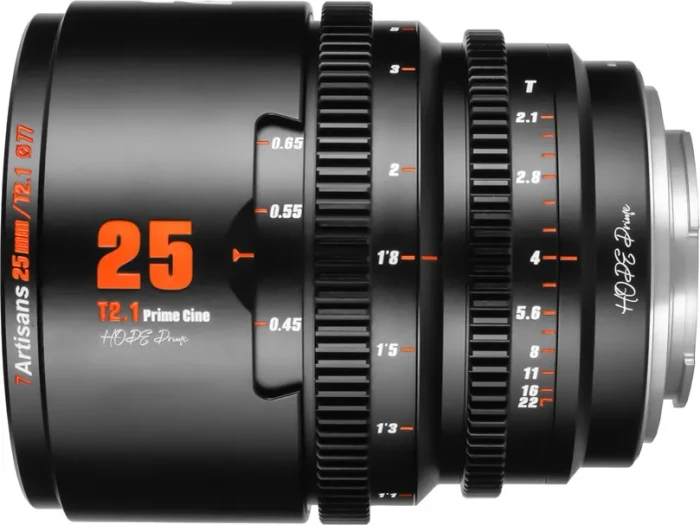 7artisans Hope 25mm T2.1 S35 Cine für Sony E schwarz