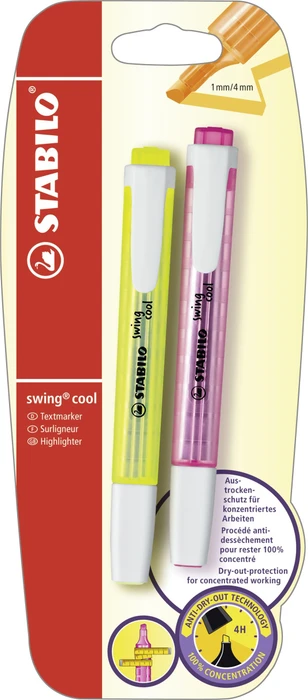 STABILO swing cool gelb/pink
