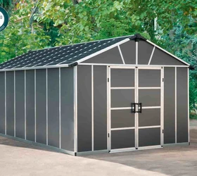 Palram Canopia Yukon 11x17.2 Gerätehaus grau