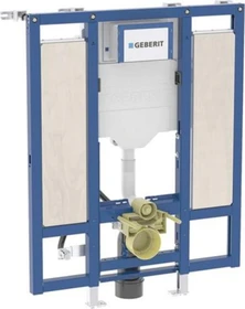 Geberit Duofix Element für Wand-WC, 112cm, mit Sigma UP-Spülkasten 12cm (UP320), barrierefrei, für Stütz- und Haltegriffe
