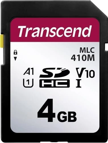 Transcend Industrial 410M, SD UHS-I U1, A1, V10