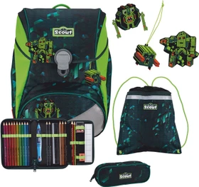 Scout Alpha DIN Cubes Schultaschen-Set, 4-tlg.