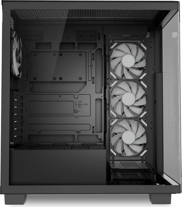 Sharkoon Elite Shark CA500, schwarz, Glasfenster
