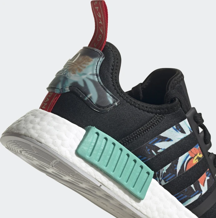 adidas NMD_R1 core black/supplier colour/acid mint (Damen)