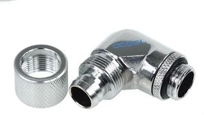 Alphacool HF Schraubanschluss 90°, chrome