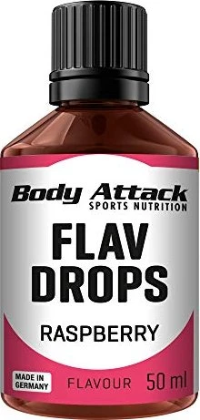 Body Attack Flav Drops Himbeere 50ml