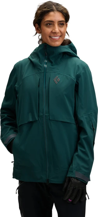 Black Diamond Factor Shell Skijacke deep woods (Damen)