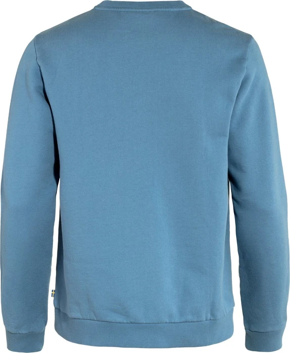 Fjällräven Logo Sweatshirt dawn blue (Herren)