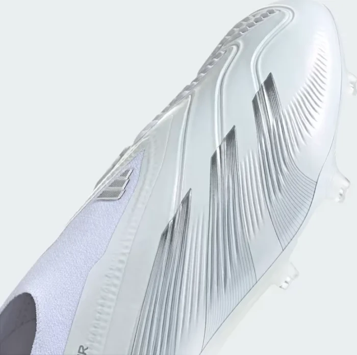 adidas Predator Elite Laceless FG cloud white/silver metallic