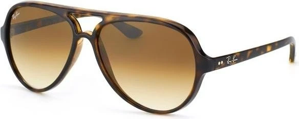 Ray-Ban RB4125 Cats 5000 Classic 59mm havana/hellbraun Verlauf