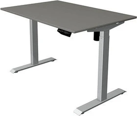 Kerkmann Move 1 elektrisch höhenverstellbarer Sitz-Steh-Schreibtisch 120x80cm graphit/silber