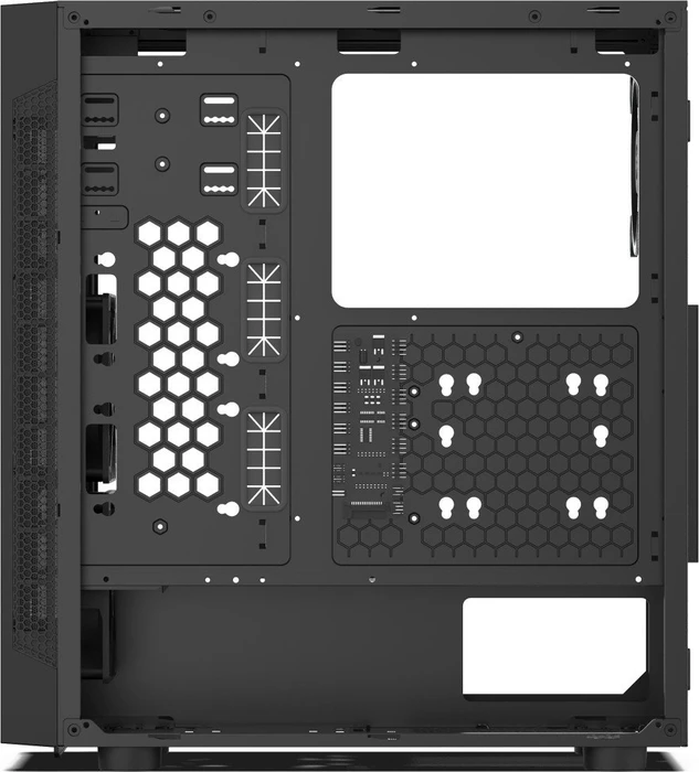 Endorfy SilentiumPC Armis AR5 TG RGB, Glasfenster