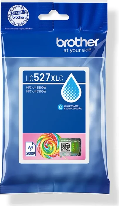 Brother Tinte LC527XLC cyan