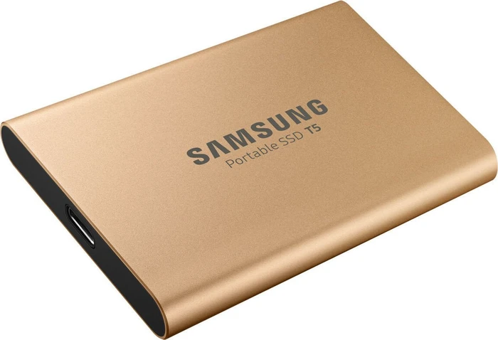 Samsung Portable SSD T5, Rose Gold, 500GB, USB-C 3.1