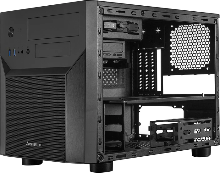 Chieftec Mesh Pro Cube CI-02B, schwarz