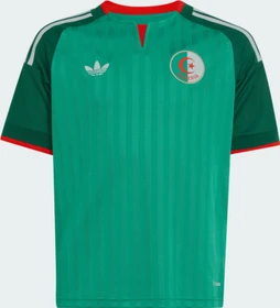 adidas FIFA WM 2026 Algerien Auswärtstrikot kurzarm court green (Junior)