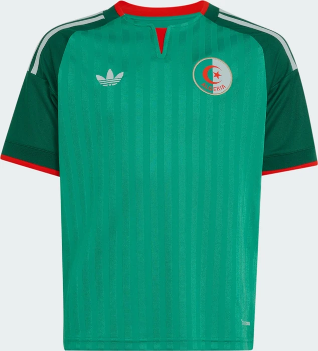 adidas FIFA WM 2026 Algerien Auswärtstrikot kurzarm court green (Junior)