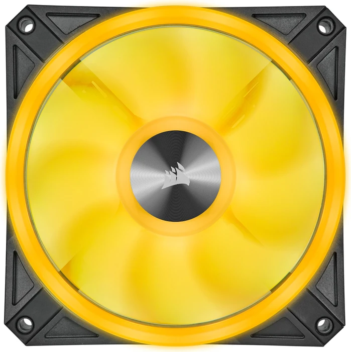 Corsair QL Series iCUE QL120 RGB PWM Triple Fan Kit, schwarz, LED-Steuerung, 120mm, 3er-Pack