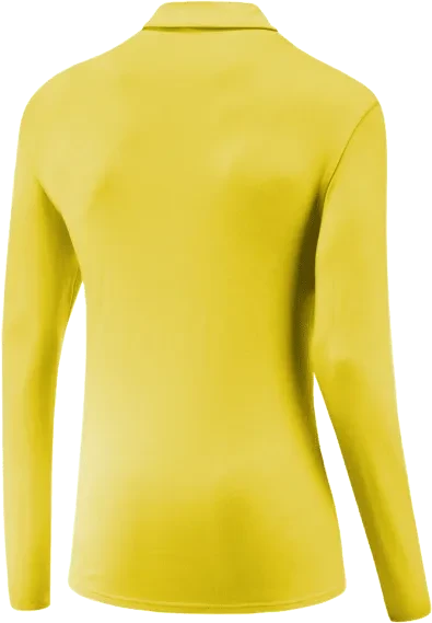 Löffler Midlayer Turtle Transtex Poloshirt langarm citrine (Herren)