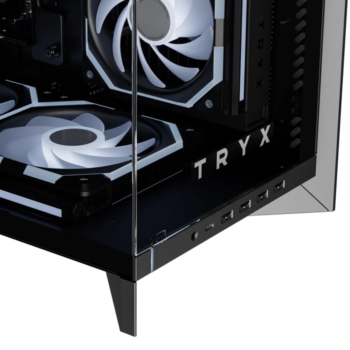 TRYX Luca L70 Black, Glasfenster