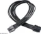 Akasa Flexa V8, 6/8-Pin PCIe Verlängerungskabel, 400mm, sleeved schwarz Vorschaubild