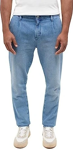 Mustang Cigarette Chino mit Waschung Jeans blau (Herren)