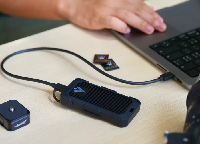 Exascend Gecko Portable SSD, schwarz, 1TB, USB-C 3.2