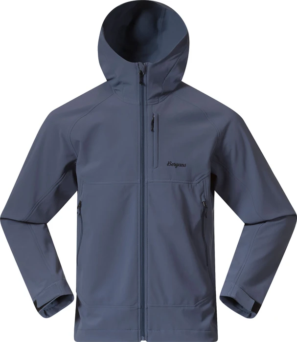 Bergans Vaagaa Softshell Hood Funktionsjacke granite blue (Herren)