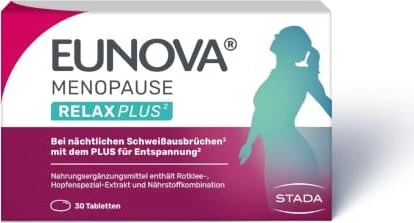 Stada Eunova Menopause Relax Plus Tabletten, 30 Stück