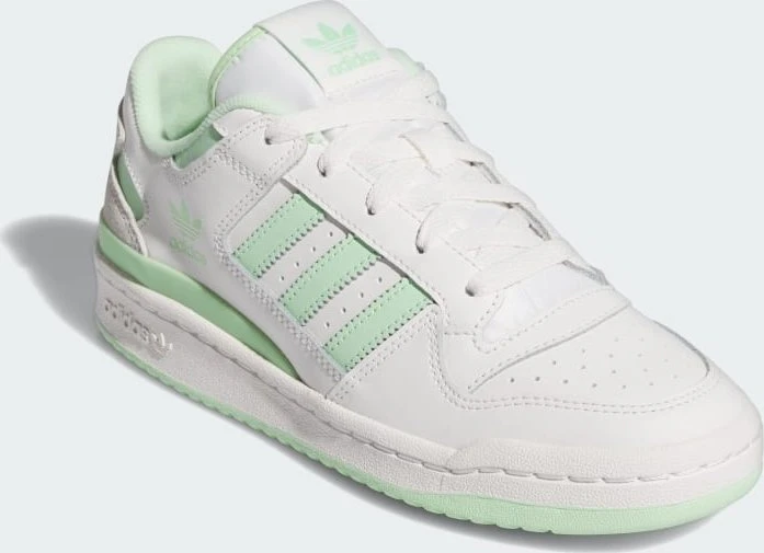 adidas Forum Low CL cloud white/semi green spark (Damen)