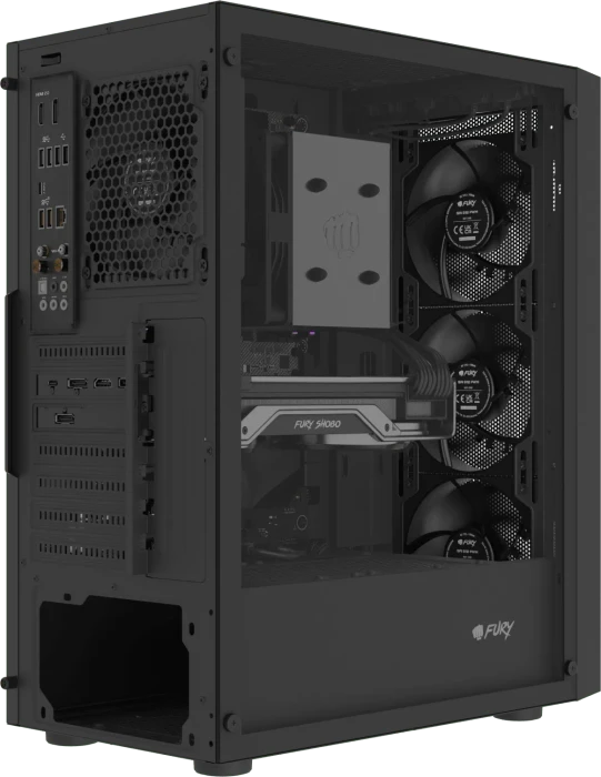 Natec Fury Shobo SH8F, Glasfenster