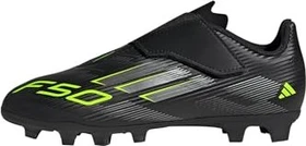 adidas F50 Club FG/MG core black/iron metallic/lucid lemon (Junior)