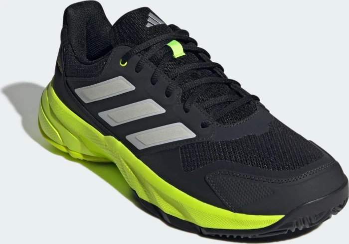 adidas CourtJam Control 3 carbon/zero metalic/lucid lemon