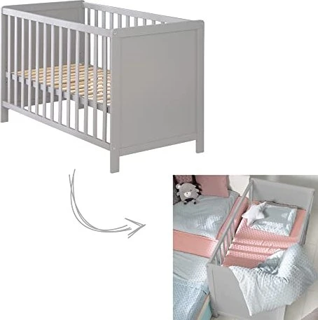 roba Hamburg 2in1 Beistellbett taupe