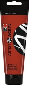 Marabu Artist Acryl Acrylfarbe, kadmiumrot mittel, 120ml