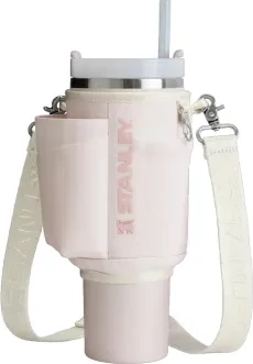 Stanley All Day Quencher Carry-All Isolierflasche 890ml rose quartz