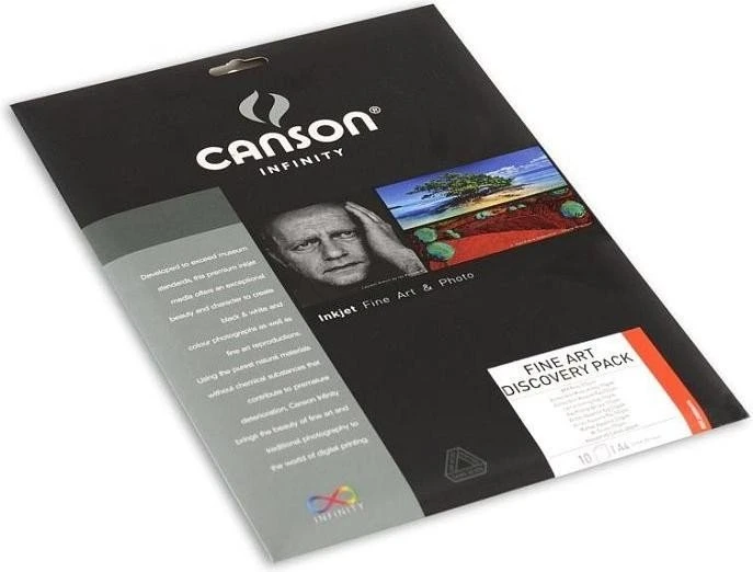 Canson Infinity Fine Art Discovery Pack Inkjetpapier weiß, A4, 11 Blatt